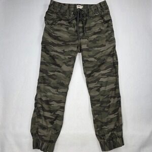 LEVI'S Women's Drawstring Elastic Waist Joggers Pants Size Small Camouflage